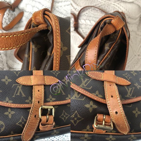๐ ๐๐๐ฏLOUIS VUITTON SAUMUR MM๐๐ ๐ - Picture 10 of 13